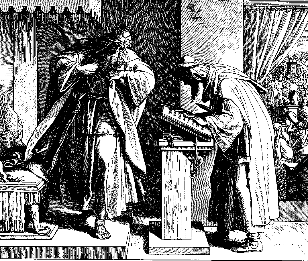 Julius Schnorr von Carolsfeld, « Josias entend la lecture du livre de la Loi » (Bible en images, 1860)