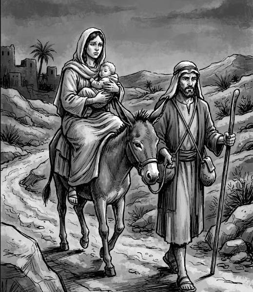 Illustration Bible Contexte — Matthieu 2