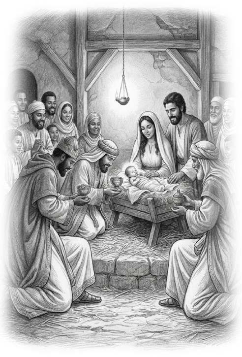 Illustration Bible Contexte — Matthieu 2