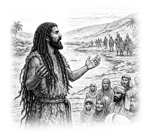 Illustration Bible Contexte — Matthieu 3