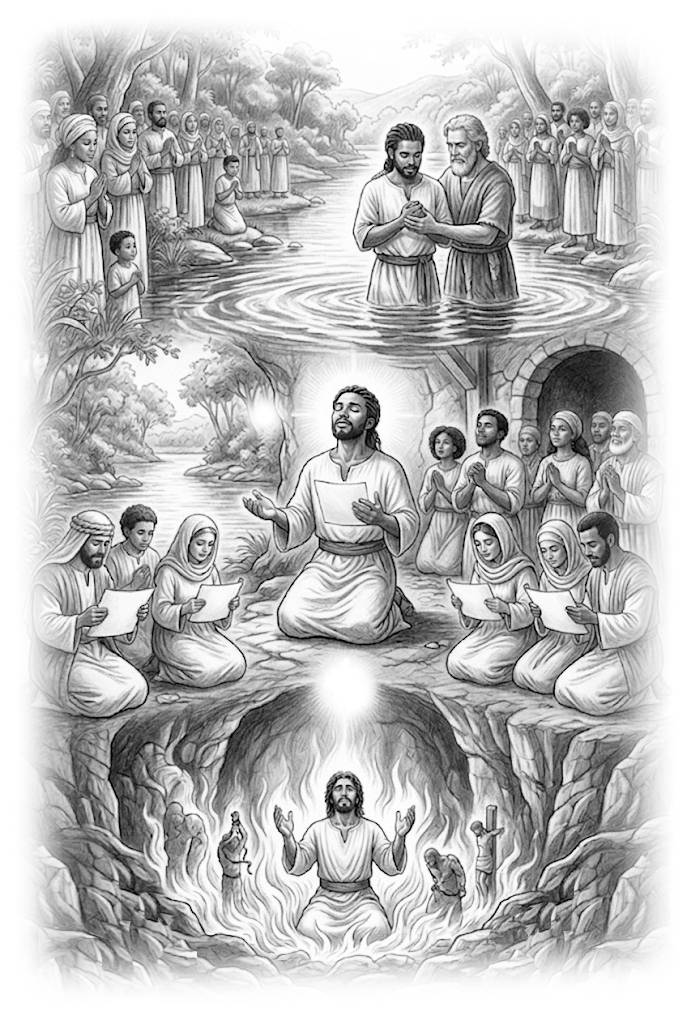 Illustration Bible Contexte — Matthieu 3