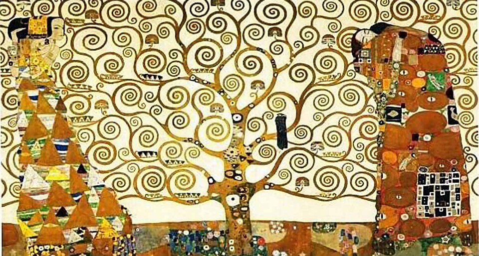 L'arbre de vie — Gustav Klimt, 1909 (domaine public)